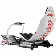 Playseat® Formula Instinct F1® Edition Racing Simulator Cockpit with X-Adapt™ Adjustment, White