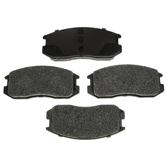 Raybestos R-Line Semi-Metallic Brake Pads Fits select: 1991-1992 MITSUBISHI MIRAGE, 1991-1992 EAGLE SUMMIT