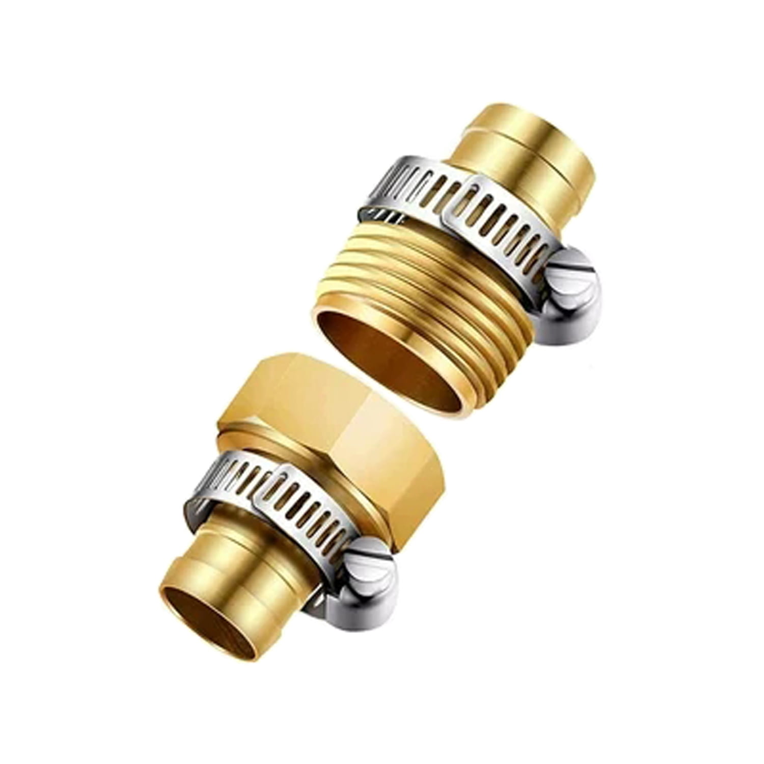 5/8 Inch Brass Garden Hose Repair Kit Mender End Water Hose End Mender