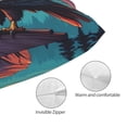 thumbnail image 5 of Salouo Cartoon Iceberg Bald Eagle Pattern Pillow Cases,1PC Pillow Covers with Envelope Closure Decorative Pillow Case for Bed Couch,Pillows Not Included-16"x24", 5 of 6