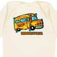 thumbnail image 4 of Inktastic How I Roll School Bus Boys or Girls Long Sleeve Baby Bodysuit, 4 of 5