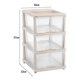 thumbnail image 1 of Gabinete de almacenamiento con cajones de varias capas, gabinete de almacenamiento con cajones para el hogar, gabinete de oficina, cajones, organizador para el hogar, grado profesional, 1 of 1