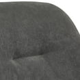 thumbnail image 4 of TMS Mick Upholstered Wood Rocking Chair, Dark Gray Linen Type Fabric, 4 of 4
