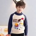 thumbnail image 2 of Chandail pour Enfants, Chandail Décontracté à Col Rond Tricoté, 2 of 9