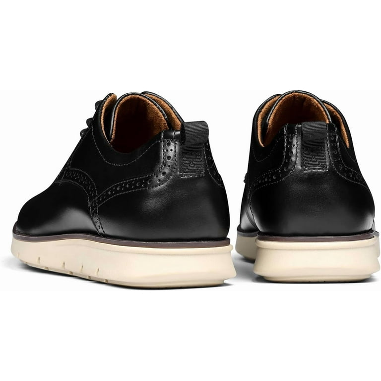lightweight leather dress shoes Amazon.com | LSIGHTUS Mens Oxfords Leather Dress Shoes Slip On Pointed Toe Derbys Classic Lace-up Formal Tuxedo Derby Shoes Comfort Hand Stitched Business Formal Derby Shoes, 6.5, Dark