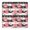 Pioneer Flower Floral-3, variant on Pioneer Flower Floral Print Pattern Square Fitted Tablecloth with Elastic Edge,Square Table Cover,Washable Elastic Table Cover for Home Kitchen Party Decor 34"x34"