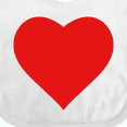 thumbnail image 4 of Inktastic Red Heart Boys or Girls Baby Bib, 4 of 4