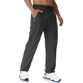 thumbnail image 2 of Pantalones deportivos Rapoo para hombre, de secado rápido, con bolsillos, talla L, 2 of 6