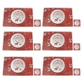 thumbnail image 4 of Christmas Table Settings for Dining Table Christmas Placemat Christmas Home Table Decoration Christmas Table Mat Dining Table Christmas Decorations Christmas Dining Table Decorations, 4 of 8