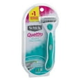 thumbnail image 2 of Schick Quattro for Women Sensitive Hypo Allergenic Aloe Razor with 2 Refill Blades, 2 of 6