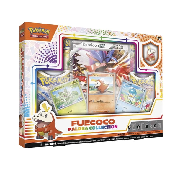 Pokémon TCG Colección Paldea Pin Fuecoco