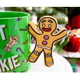 thumbnail image 4 of Taza de café Silver Buffalo Shrek Gingerbread Man de cerámica, 4 of 9