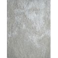 thumbnail image 3 of Plush Fluffy Soft Shinny Multi Textural Solid 4' x 5'4", White Area Rug/Carpet by Makymo, 3 of 4