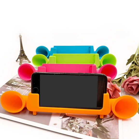 Soimiss Speakers for Cell Phone Device Support Orange 1Set for General Users