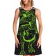 thumbnail image 1 of Easygdp DINOSAUR IN SPACE para Vestido Transpirable de Mujer, Vestido Suelto de Manga Corta con Pliegues y Bolsillos para el Verano, 1 of 7