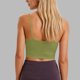 thumbnail image 5 of Camisetas de Cuello Sólido sin Mangas para las Mujeres Camisola Moda Casual Camisetas sin Mangas de Cuello en U de Longitud Regular para las Mujeres, 5 of 5