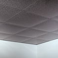 thumbnail image 2 of FASÄDE Miniquattro Decorative Vinyl 2ft x 2ft Lay in Ceiling Panel in Galvanized Steel (5 Pack), 2 of 5