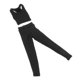 thumbnail image 3 of 1/12 Chaleco Y Pantalones para Mujer, Disfraz de Ropa de Muñeca en Miniatura Hecho a Mano para Figuras de Acción de 6 Pulgadas, Accesorios de Vestir M Negro CUTICAT Figura chaleco, 3 of 8