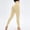 Beige, variant on Sakmal Soft Women Leggings Green High Waisted Tummy Control Scrunch Butt Yoga Pants Long Workout Solid Leggings