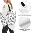 thumbnail image 3 of Disketp Retro Rooster Bolsa Tote Estampada para Mujer, Bolso de Hombro y de Mano para Compras y Viajes, 3 of 8