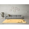 thumbnail image 3 of Ahgly Company Indoor Round Abstract Brown Modern Area Rugs, 8' Round, 3 of 4