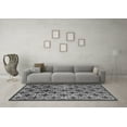 thumbnail image 3 of Ahgly Company Indoor Square Oriental Gray Industrial Area Rugs, 3' Square, 3 of 4