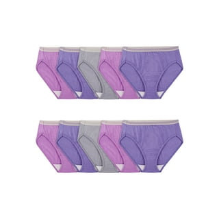 Warners® Blissful Benefits Dig-Free Comfort Waistband Microfiber Hi-Cut 3-Pack 5138W - Walmart.com