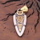 thumbnail image 2 of Collar con Colgante Vintage Qarigey Accesorio Versátil y Elegante para Hombres Color Acero, 2 of 6
