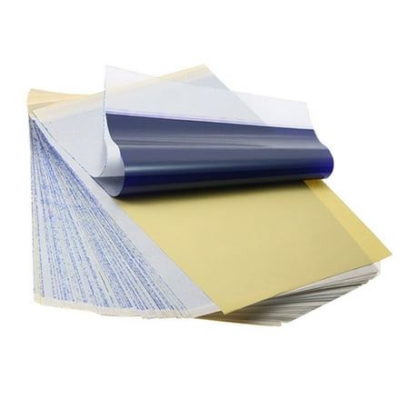 A4 Tattoo Transfer Paper Thermal Stencil Paper for Tattoo Practice Apply Tattoo Supplies ...
