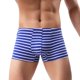 thumbnail image 1 of Ropa Interior de Algodón para Niño Soidarity Calzoncillos Tipo Bóxer con Rayas Azul M, 1 of 5