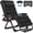 Black, variant on DKMOCO Oversized XL Zero Gravity Chair, 29" Extra Wide Recline Chair w/Upgraded Lock and Wider Cup Holder, Camping Lawn Chair for Patio Outdoor Office,Fossil Gray