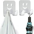 thumbnail image 4 of Gancho para maquinilla de afeitar de 5 piezas, gancho autoadhesivo de aleación de aluminio multiusos para maquinilla de afeitar de ducha, enchufe, llaves, utensilios de cocina, toalla, vestido (5 colores), 4 of 8