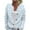 Blue, variant on Women's Casual Long Sleeve Christmas Knitted Cardigan Button Down Jacket, Festive Open Front Sweater, Cozy Layer for Holiday Gatherings,Sky Blue 4XL