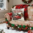 thumbnail image 4 of Funda de almohada de poliéster, decoración navideña, muñeco de nieve, ciervo, estampado navideño, funda de almohada para el hogar, la oficina, el coche, decoración de Halloween, decoración de otoño, d, 4 of 6