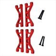 thumbnail image 4 of Kit de Brazo Oscilante Delantero y Trasero para Coche RC 1/16 UD M16, RC, Color Rojo., 4 of 5