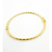 14K Gold Bangle Bracelet 2