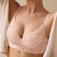 thumbnail image 4 of Sngxgn Women's Push up Bra Underwire Tshirt Padded Lace(Beige,34/75), 4 of 5