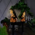 thumbnail image 2 of LCXmlly Welcome Sign Garland Vivid Lawn Lamp Resin Bird Sculpture LED Solar Landscape Light (Bright Color Decorative), 2 of 6