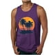 thumbnail image 2 of Camiseta sin mangas de cuello redondo para hombre, blusa informal de verano sin mangas con estampado de cuello redondo para hombre, 2 of 5