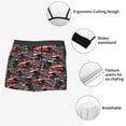 thumbnail image 3 of Logiee Red And Blue Cars Print Mens Boxer Briefs,Boxer Briefs for Men,Breathable Stretch Underwear,Boys Boxer Briefs-XX-Large, 3 of 5