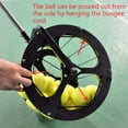 thumbnail image 6 of 2-in-1 Tennis Balls Pick Up Automatic Balls Receiver Stainless Steel with Handle Hold Up 55 Tennis Balls, 6 of 16