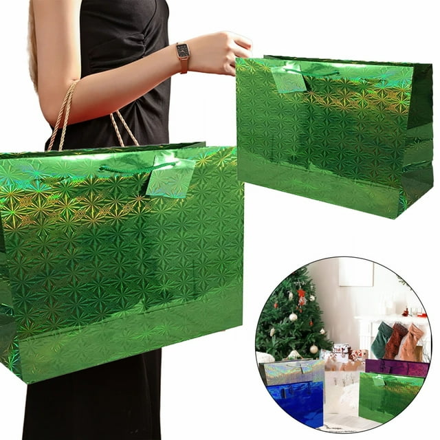 Gift Bags, Dusknt Horizontal Super Wide Gift These Everyday Pattern Gift Bags Come Handy for All Occasions Stock Up Birthday Gift Wedding Thank You Bag, Limited Time Offer!