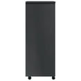thumbnail image 3 of vidaXL Armoire Roulante avec Tiroirs Gris Mousse Bois Massif Pin, 3 of 5
