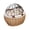 A, variant on Woven Rattan Storage Bike Basket Front Bicycles Basket Rattan Basket Woven Storage Basket with Adjustable Belt