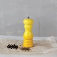 thumbnail image 2 of Creative Co-Op Enameled Rubberwood Salt/Pepper Mill, Yellow, 2 of 5