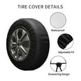 thumbnail image 4 of Kll Astronaut Traveler With Suitcase Tire Cover,Universal Wheel Tire Cover For Trailer, Rv, Suv, Truck,Camper And Many Vehicle,(15 Inch), 4 of 7