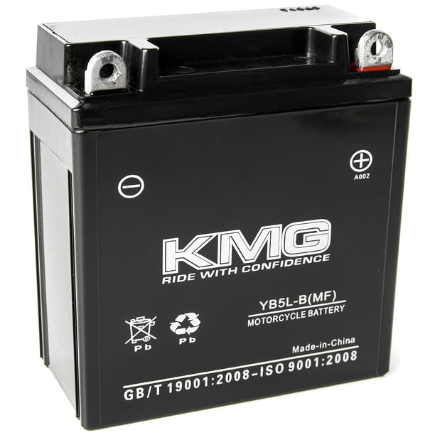 KMG Batterie de Remplacement 12 Volts 5Ah Compatible avec Yamaha SRX600 1986