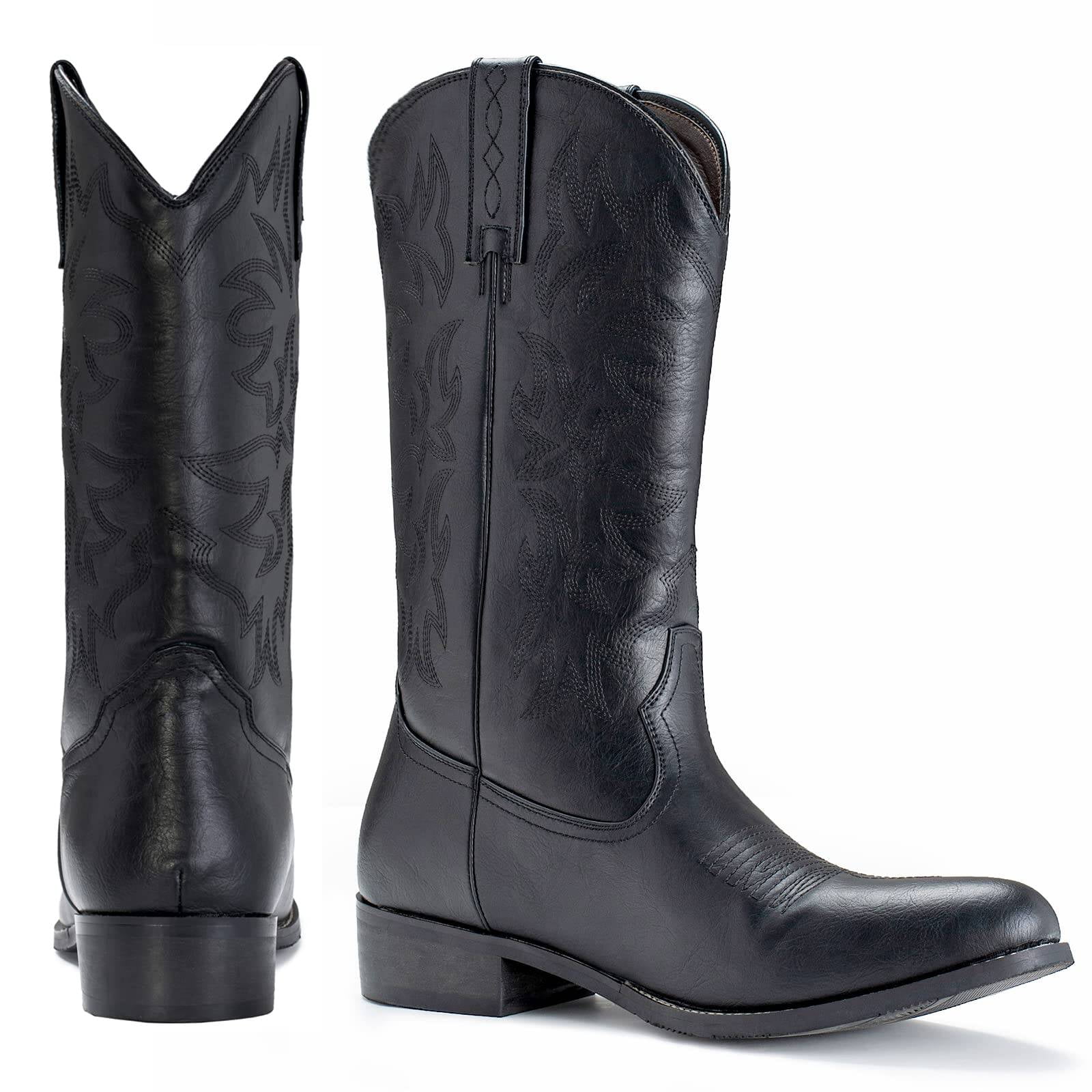 IUV Cowboy Ankle Boots For Men Black Size 11 IUV Men main image 2