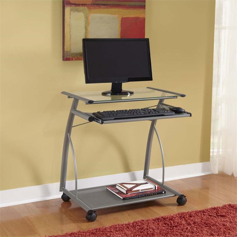 metal computer cart