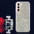 thumbnail image 4 of Compatible with Galaxy S22 Diamond Case Cute Bling Glitter Rhinestone Crystal Shiny Sparkle Protective Electroplate Plating Bumper Luxury Fashion Protection Cover for Women Grils, 4 of 8
